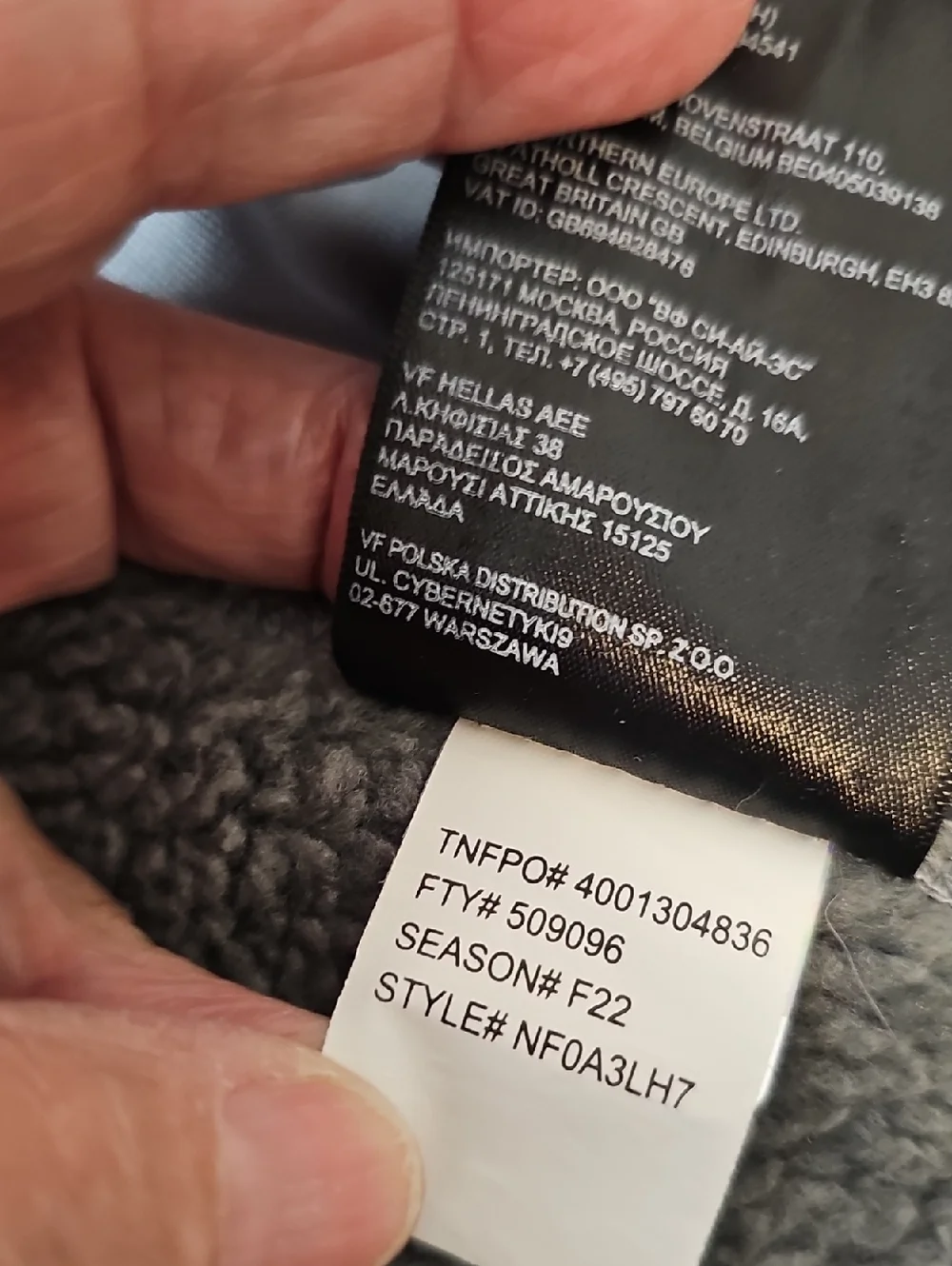 The North Face Gordon Lyons‎ Zip Jacket Mens Size S Gray Heather Fleece NF0A3LH7